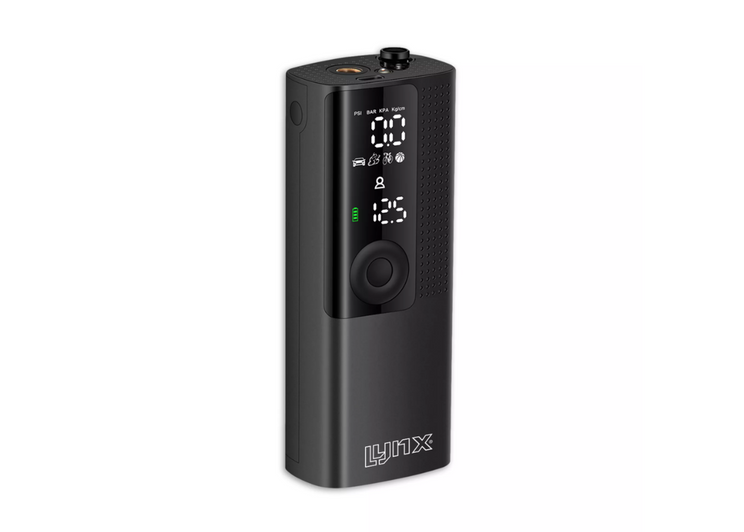 Afbeelding laden in galerijviewer, Lynx mini accu compressor luchtpomp usb oplaadbaar
