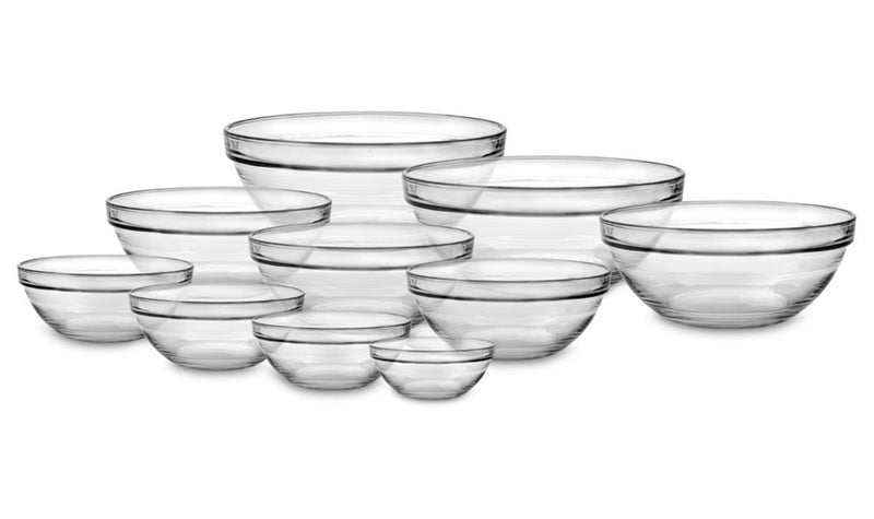 Afbeelding laden in galerijviewer, Duralex schaal lys stapelbaar rond 310ml hardglas 12cm 6stuks
