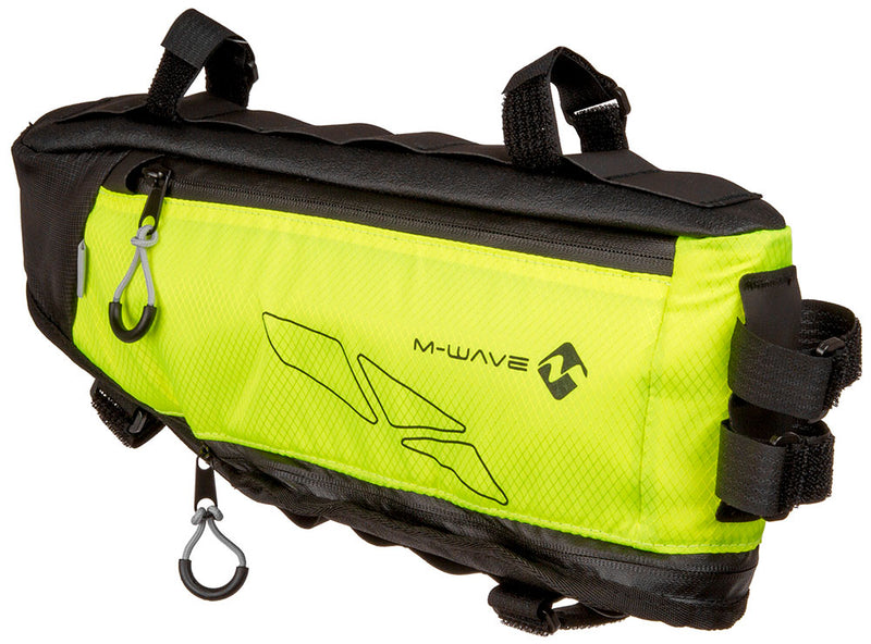Afbeelding laden in galerijviewer, M-wave tas bp triangle frame bag bp triangle 4,2l black
