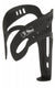M-Wave Bidonhouder aluminium BC 47 A zwart