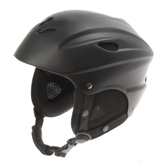 Afbeelding laden in galerijviewer, M-Wave Skihelm unisex matzwart maat 55 58 cm
