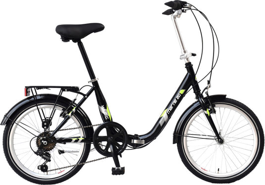 Magic marne vouwfiets 20 inch unisex 6v v-brakes zwart