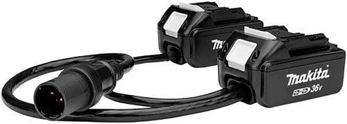 Afbeelding laden in galerijviewer, Makita accessoires adapter 2x18 v>pdc01 - 191j51-5 191j51-5
