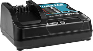 Makita dc10sb 12 v max oplader 5,0 a voor alle 12 volt en 10.8 volt cxt snellader voor accus originele acculader 197363-4