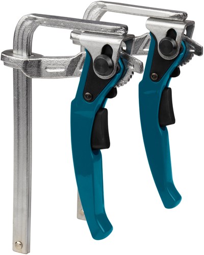 Afbeelding laden in galerijviewer, Makita accessoires geleiderail klemset - 199826-6
