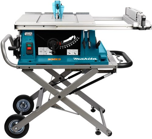 Afbeelding laden in galerijviewer, Makita 2704nx1 zaagtafel met onderstel - 260mm 1650w - 2704nx1

