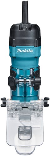 Afbeelding laden in galerijviewer, Makita 3712 | kantenfrees met kantelbare voetzool | 6 mm | 230 v | in doos - 3712
