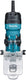 Makita 3712 | kantenfrees met kantelbare voetzool | 6 mm | 230 v | in doos - 3712