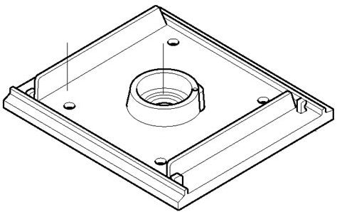 Afbeelding laden in galerijviewer, Makita accessoires 151232-3 | schuurzoolset | makita bo4510 + bo4540 | basisplaat + viltzool - 151232-3
