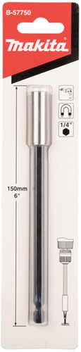 Afbeelding laden in galerijviewer, Makita accessoires makita bithouder mag. 1 4 150 mm - b-57750
