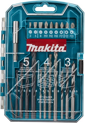 Afbeelding laden in galerijviewer, Makita boren schroefbit set 22-delig - p-44002
