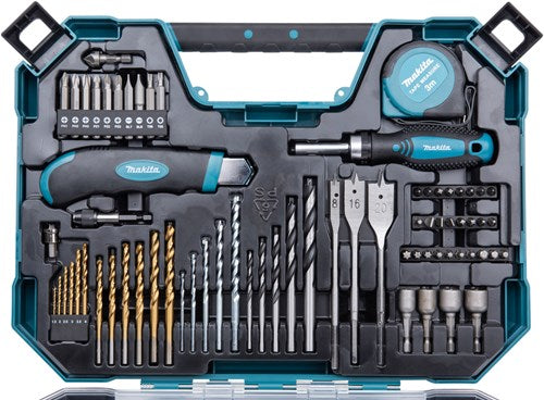 Afbeelding laden in galerijviewer, Makita accessoires boor- schroefbitset 71-delig - e-22589

