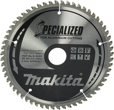 Makita b-33261 cirkelzaagblad aluminium | specialized | 190 x 30 mm | 60-tands