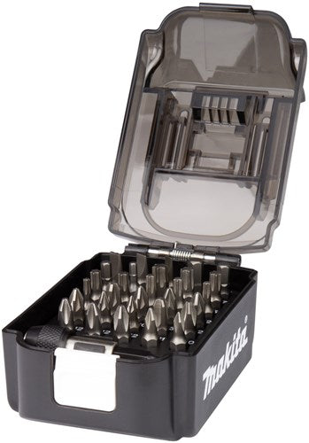 Makita accessoires e-00016 | schroefbitset | 31-delig | 25mm | in accuvormige houder - e-00016