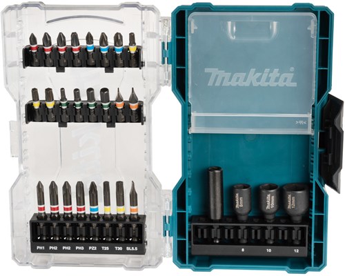 Afbeelding laden in galerijviewer, Makita accessoires e-07048 | bitset | magneet | 28 delig - e-07048
