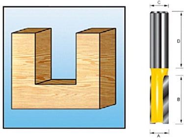 Makita d-10431 freesbit groeffrees s 12mm 18x35mm