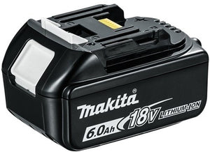 Makita accessoires power-source-kit 199480-6 - 2x accu bl1860b 18v 6,0ah met accu indicator + oplader dc18rc - 199480-6