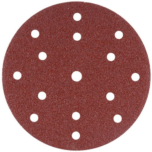 Afbeelding laden in galerijviewer, Makita accessoires makita b-51421 schuurschijf 150mm k60 red velcro
