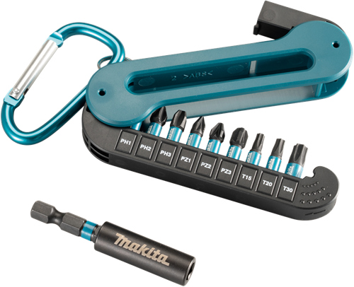 Afbeelding laden in galerijviewer, Makita accessoires makita e-12005 slagschroefbitset impact black 25mm ph pz torx® - 10-delig

