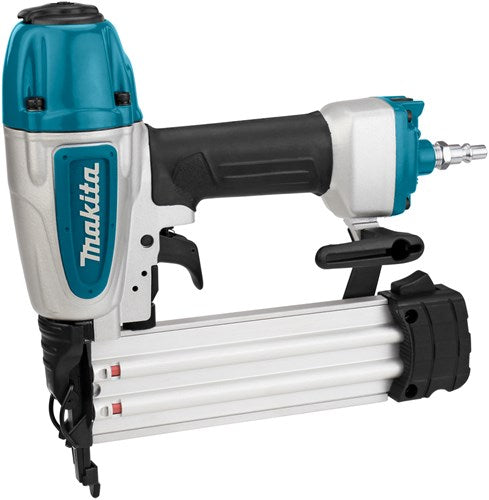 Afbeelding laden in galerijviewer, Makita af506 minibrad nagelpistool 5cm op perslucht in koffer - af506
