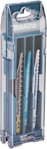 Afbeelding laden in galerijviewer, Makita accessoires b-44426 | decoupeerzaagbladenset | 10-delig | b-50, b-51, b-52, b-53 - b-44426
