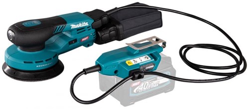 Afbeelding laden in galerijviewer, Makita bo003cgz xgt 40 v max 125 mm excenter schuurmachine | 3 mm uitslag | zonder accu's en lader - bo003cgz
