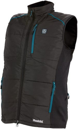 Makita cv102dzs verwarmd vest s | zonder accu's en lader | inclusief jasadapter | in doos cv102dzs