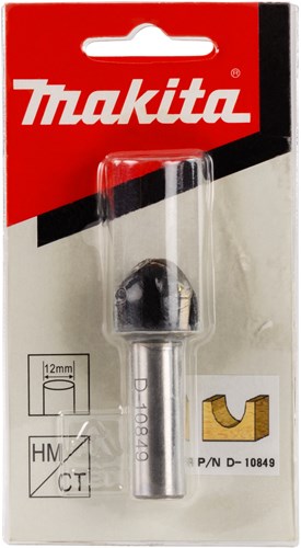 Afbeelding laden in galerijviewer, Makita accessoires holprofielfrees hm 20mm s12 - d-10849
