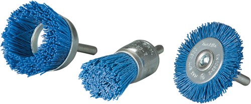 Makita accessoires makita nylonborstelset 3-delig fijn - d-70758