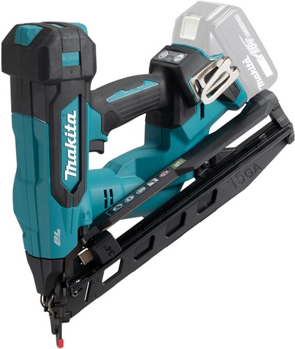 Afbeelding laden in galerijviewer, Makita dbn620z accu afwerktacker 15ga lxt 18v basic body
