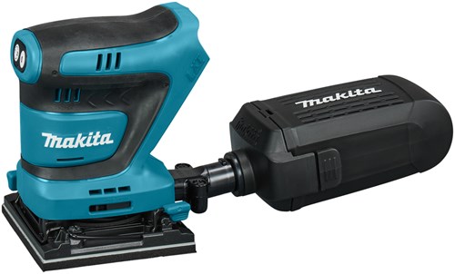 Afbeelding laden in galerijviewer, Makita dbo480zj | accu handpalm vlakschuurmachine | 18v | zonder accu's en lader | in m-box koffer - dbo480zj
