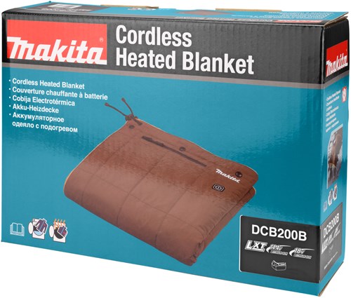 Afbeelding laden in galerijviewer, Makita dcb200b verwarmde deken zonder accu's en lader, inclusief lxt adapter - dcb200b
