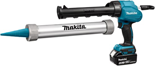 Afbeelding laden in galerijviewer, Makita dcg180rtx accu kitspuit met patroonhouder 300 ml en 600 ml | 1 accu 5.0ah
