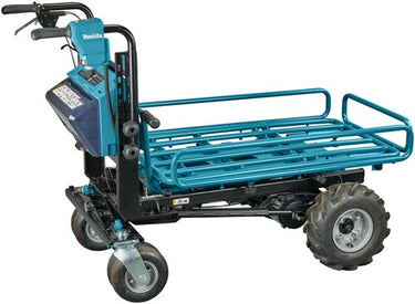Makita dcu604z accu kruiwagen met rek | 2x 18v | body | zonder accu's laders