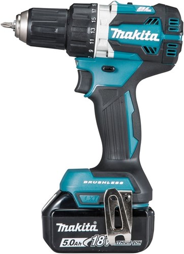 Afbeelding laden in galerijviewer, Makita ddf484rf1j 18v boor- schroefmachine koolborstelloos 3,0 ah accu (1 st), snellader, mbox
