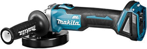 Makita dga504z haakse slijper - 18 v - 125 mm - losse body (geleverd zonder accu en lader)