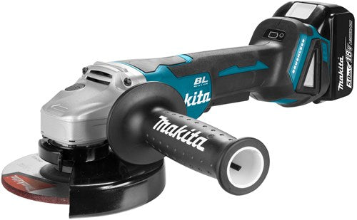 Afbeelding laden in galerijviewer, Makita dga505rtj | lxt accu haakse slijper 18v 125mm in mbox (2x 5.0ah accu + snellader) - dga505rtj

