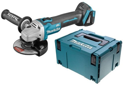 Afbeelding laden in galerijviewer, Makita dga506zj 18v haakse slijper 125mm, mbox, met vastzetschakelaar | zonder accu's en lader - dga506zj
