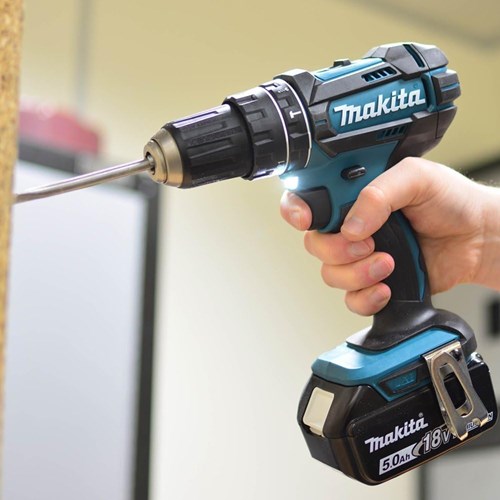 Afbeelding laden in galerijviewer, Makita dhp482zj 18v (klop)boor-schroefmachine | zonder accu's en lader in m-box koffer
