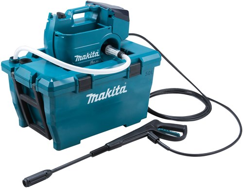 Afbeelding laden in galerijviewer, Makita dhw080zk | lxt | 2x18 v | hogedrukreiniger | 80bar | zonder accu's en lader, in koffer - dhw080zk
