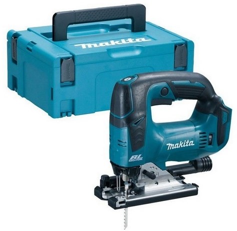 Afbeelding laden in galerijviewer, Makita 18 v decoupeerzaag d-greep djv182zj (blauw zwart, zonder accu en oplader, in mbox)
