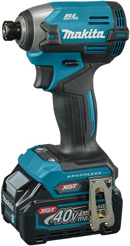 Afbeelding laden in galerijviewer, Makita dk0198g201 | 40 v max combset boren en (slag)schroeven | 3 x 2.5 ah accu + snellader - dk0198g201
