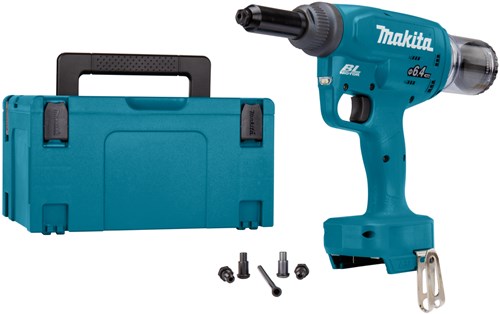 Afbeelding laden in galerijviewer, Makita drv250zj 18v blindklinknageltang t m 6,4 mm | zonder accu's en lader - drv250zj
