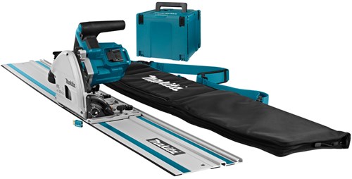 Afbeelding laden in galerijviewer, Makita dsp600zj2 accu invalzaag lxt 2x18v met geleiderail en tas | zonder accu's en lader
