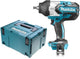 Makita dtw1002zj 18v slagmoersleutel 1000 nm | zonder accu's en lader in m-box