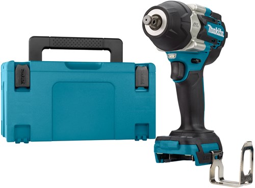 Afbeelding laden in galerijviewer, Makita dtw700zj 18 v slagmoersleutel 1 2 700nm met frictiering en gat voor borgpen | zonder accu's en lader in m-box - dtw700zj
