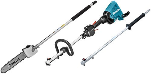 Afbeelding laden in galerijviewer, Makita dux60zx12 | 2x18 v combisysteem + kettingzaag opzetstuk en verlengsteel | zonder accu's lader - dux60zx12
