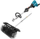 Makita dux60zx15 | 2x18 v combisysteem + rolborstel 199318-5 | zonder accu's lader - dux60zx15
