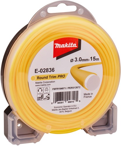 Afbeelding laden in galerijviewer, Makita accessoires maaidraad 3,0x15m rond - e-02836 e-02836
