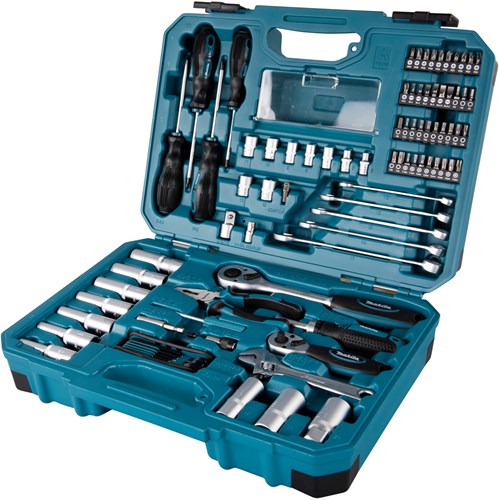 Afbeelding laden in galerijviewer, Makita accessoires makita handgereedschapset 87-delig koffer
